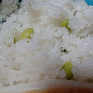 簡単★枝豆ご飯